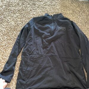 Buc-ee's Women's Black Quarter-Zip Pullover Hoodie